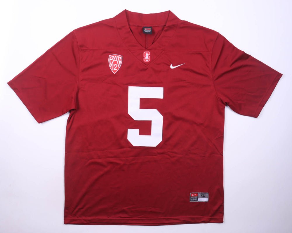 Christian McCaffrey Signed Jersey (PSA) Stanford Cardinal in XL