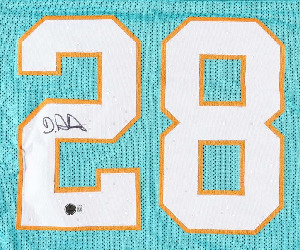 De'Von Achane Signed Jersey (Beckett) Miami Dolphins