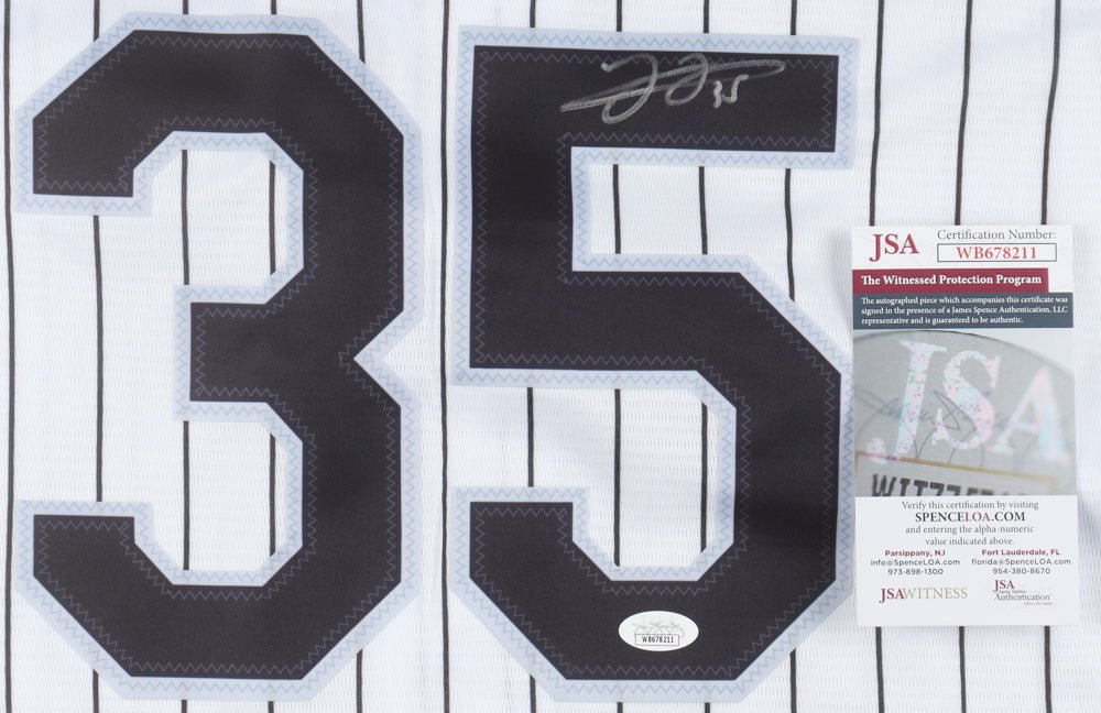 Frank Thomas Signed Jersey (JSA) Chicago White Sox
