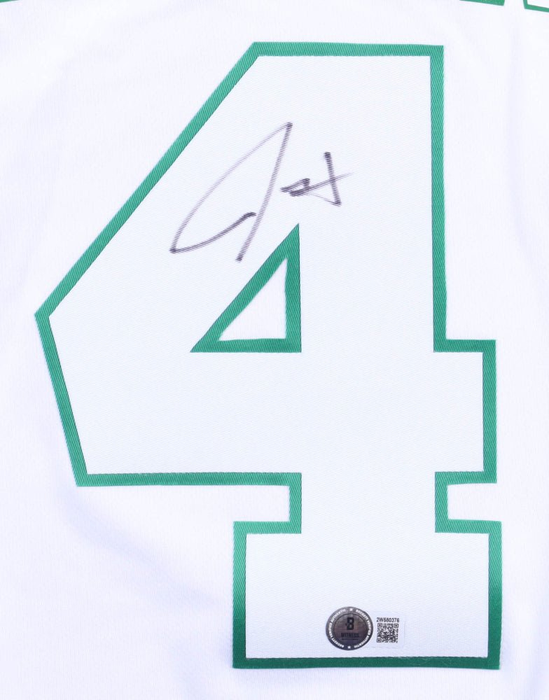 Jrue Holiday Signed Jersey (Beckett) Boston Celtics