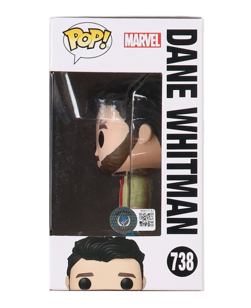 Kit Harington Signed "Eternals" #738 Dane Whitman Bobble-Head Funko Pop! Vinyl Figure (Beckett)