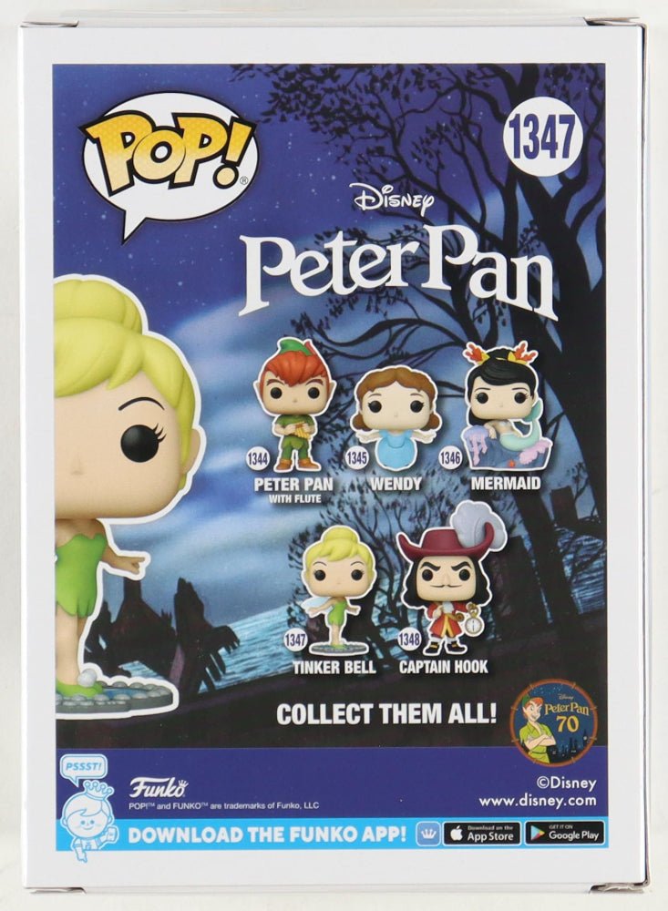 Margaret Kerry Signed "Peter Pan" #1347 Tinker Bell Funko Inscribed "Tinker Bell" (JSA)