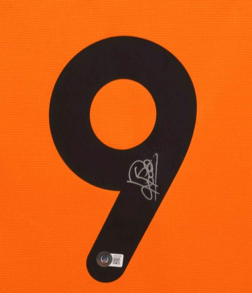Patrick Kluivert Signed Holland National Team Jersey (Beckett)