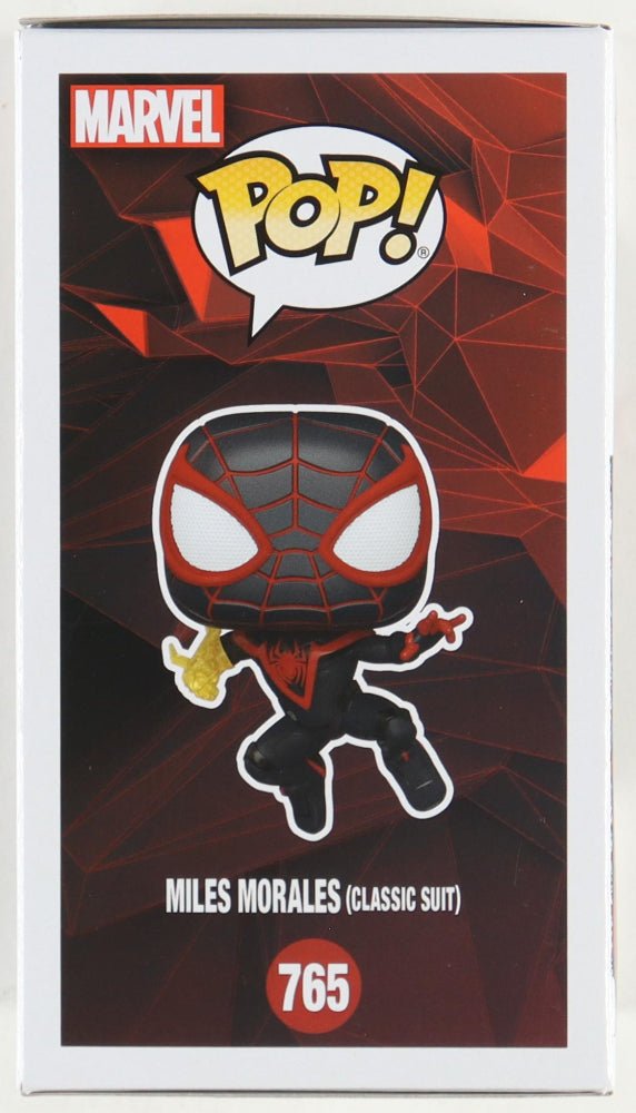 Shameik Moore Signed Spider-Man: Miles Morales #765 Gameverse Funko Pop! Vinyl Figure (PA)