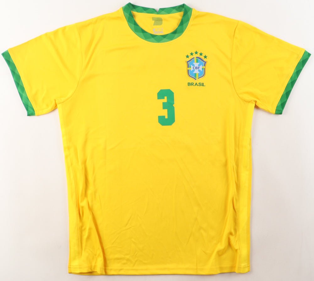 Thiago Silva Signed Jersey XL (Beckett) Brazil National Team