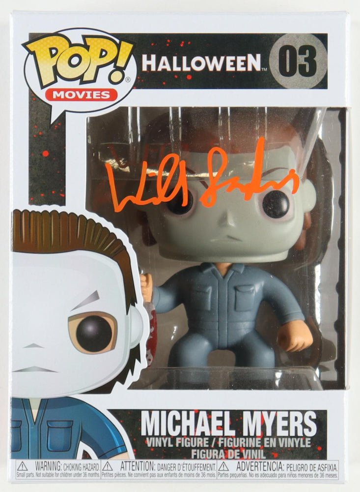 Will Sandin Signed "Michael Myers" #03 Halloween Funko Pop! Vinyl Figure (JSA)