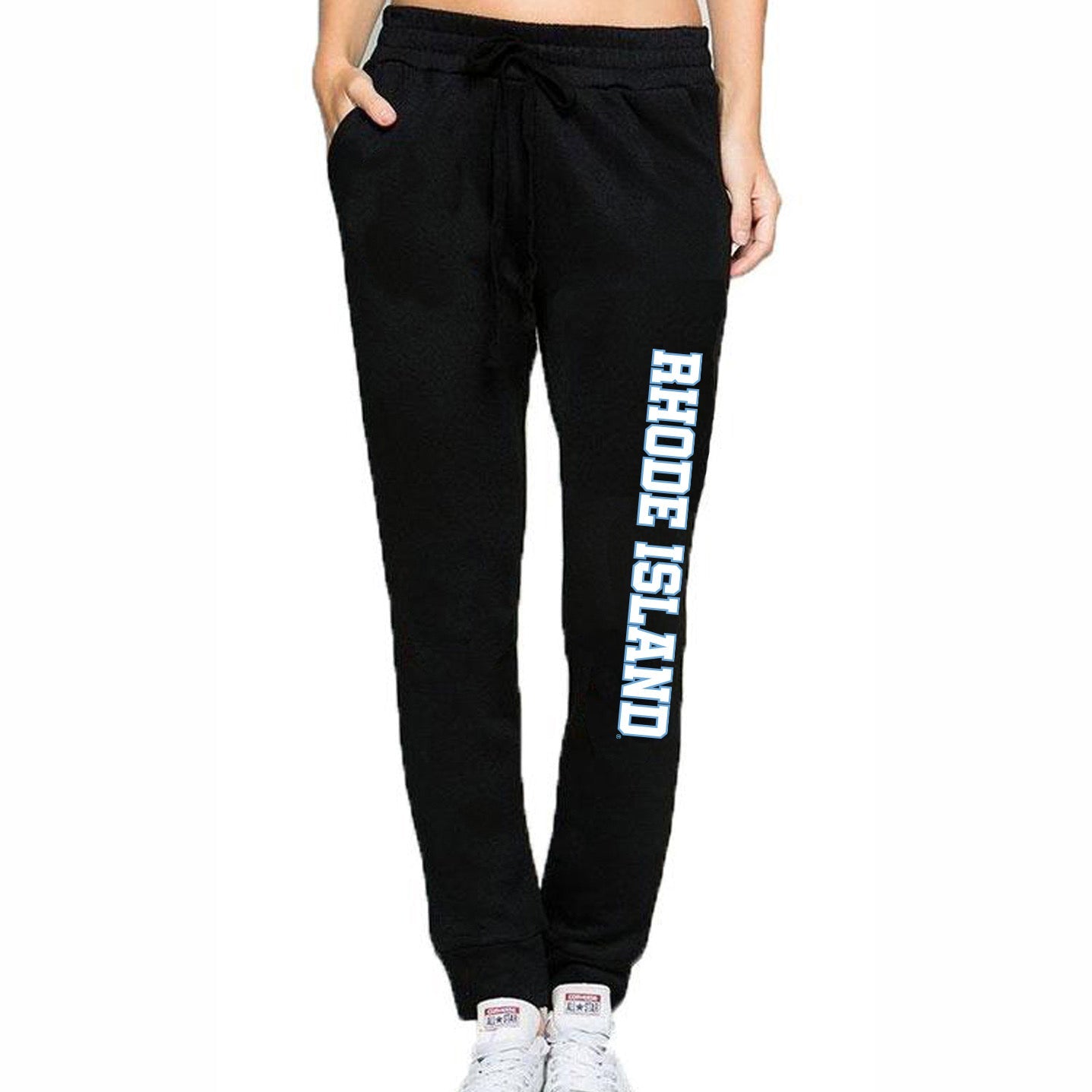 Rhode Island Rams Black Joggers