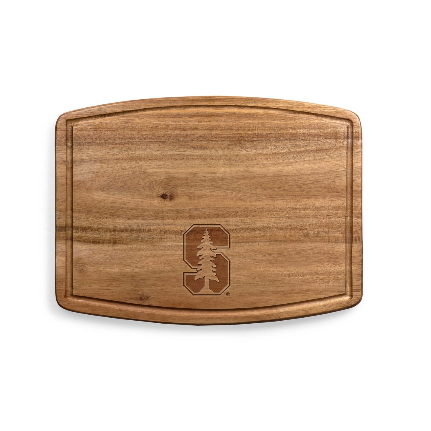 Stanford Cardinal - Ovale Acacia Cutting Board