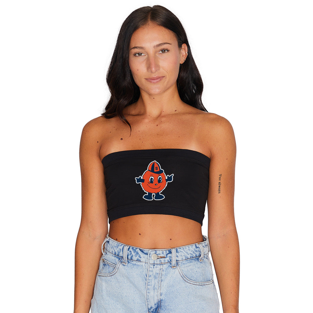 Syracuse Black Bandeau Top