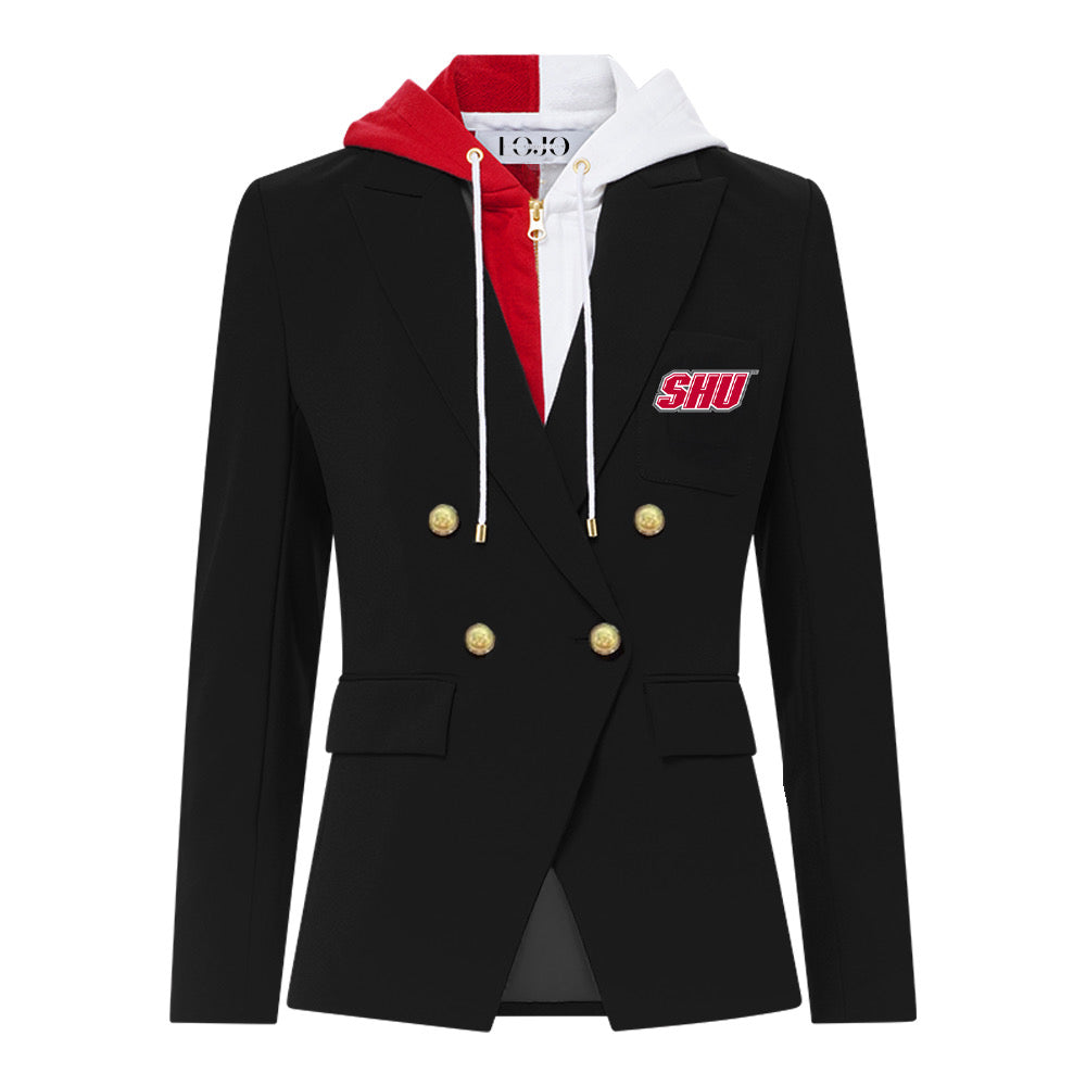 Sacred Heart Pioneers Hooded Blazer Jacket