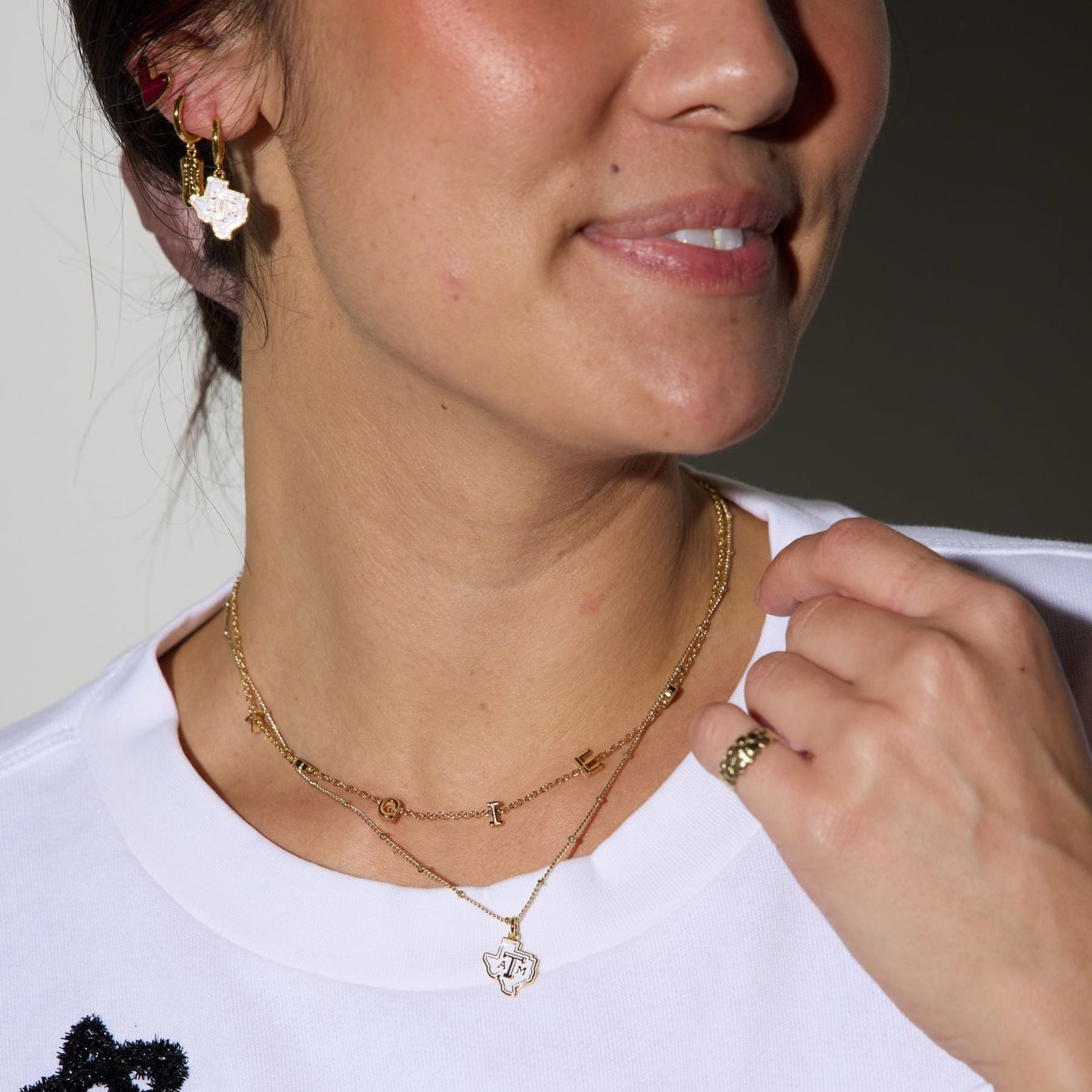 Texas A&M University Charm Necklace
