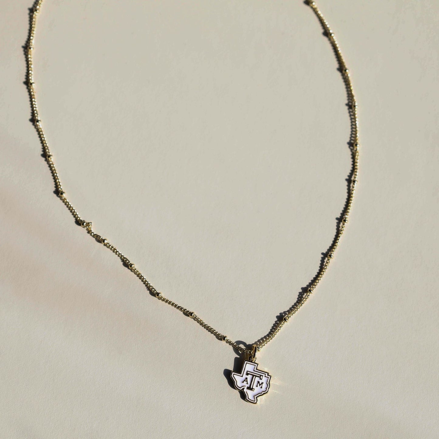 Texas A&M University Charm Necklace