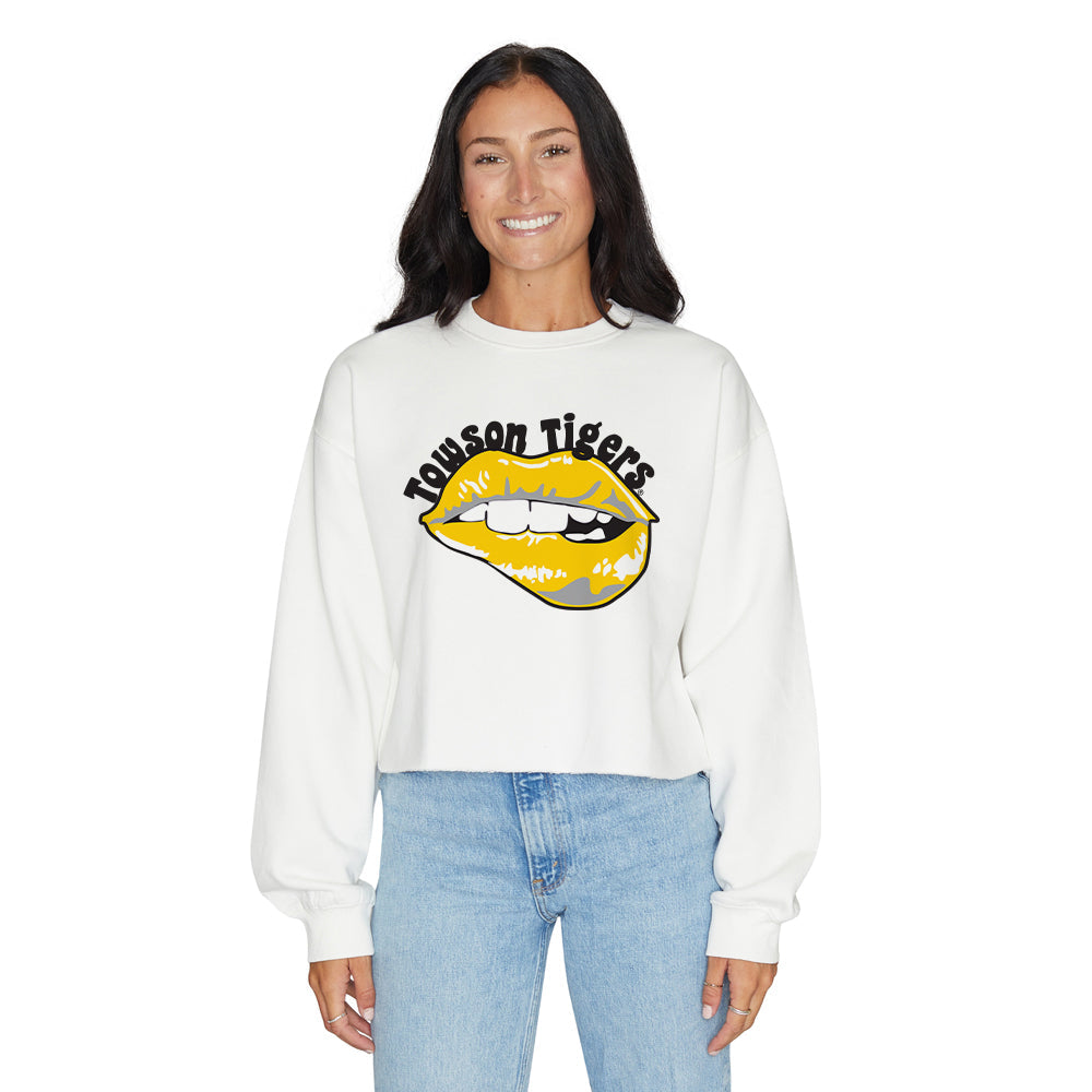 Towson Lips Crewneck