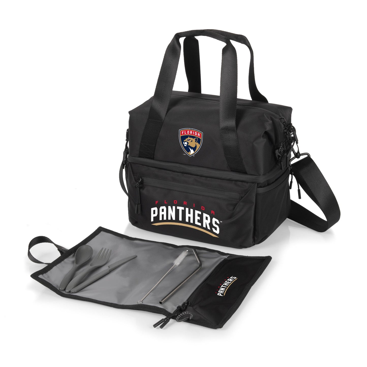 Florida Panthers - Tarana Recycled Lunch Bag Cooler with Utensils