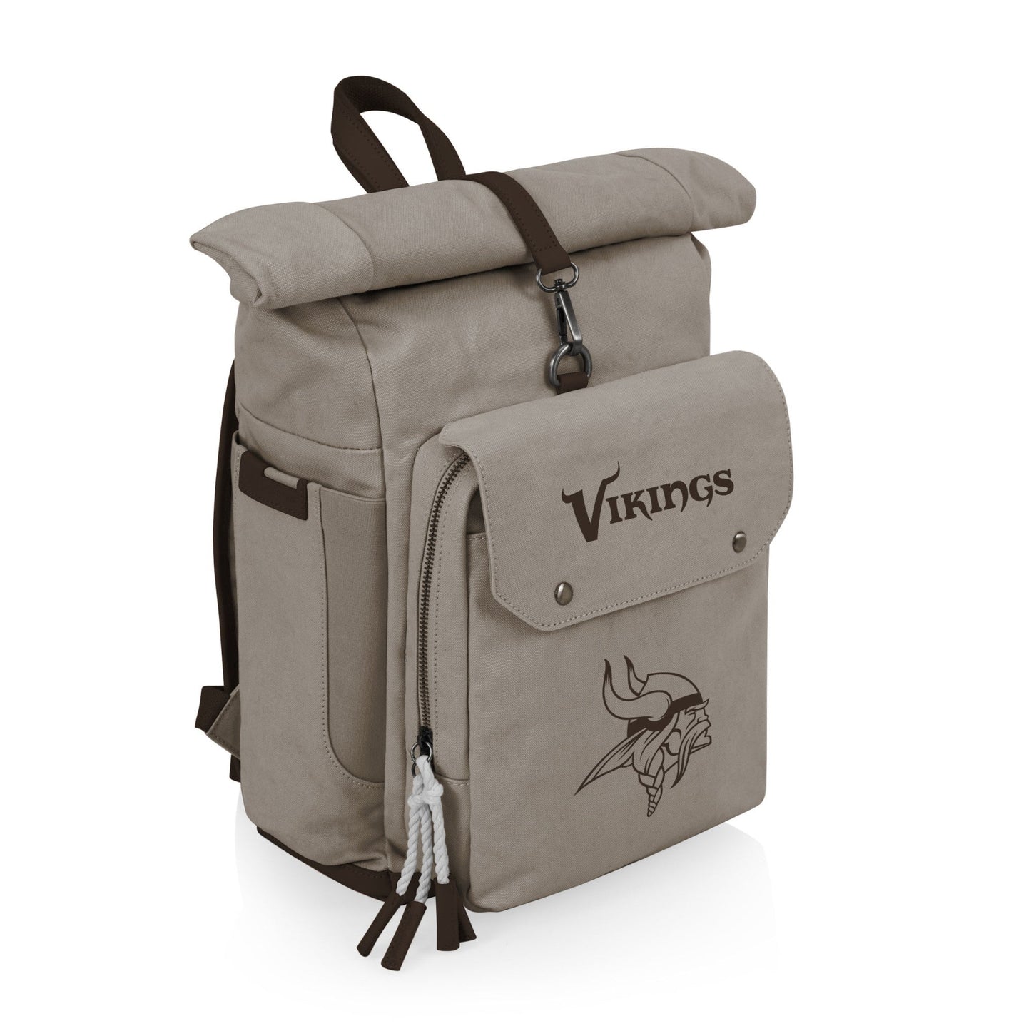 Minnesota Vikings - Carmel Roll Top Picnic Backpack Cooler