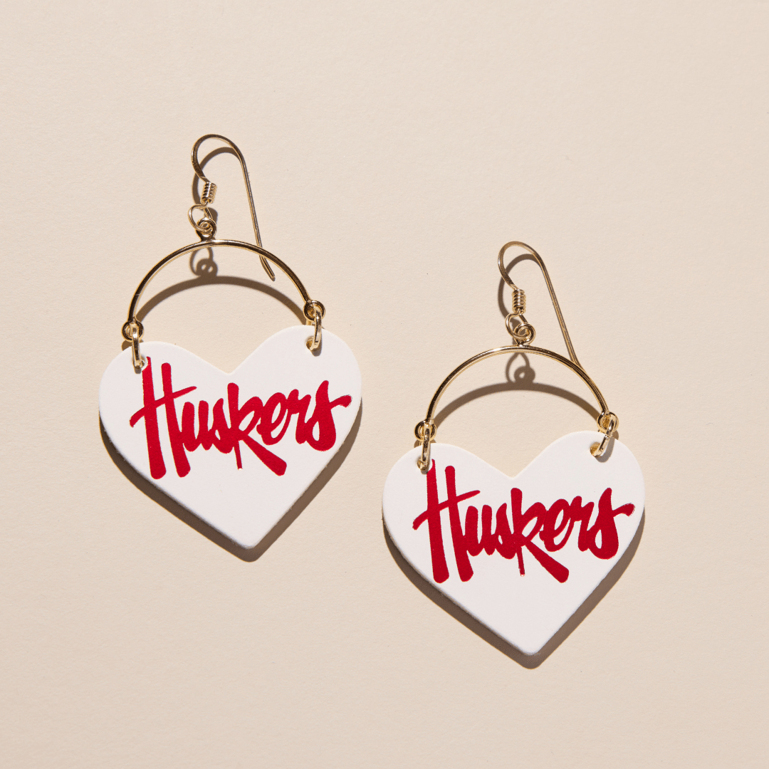 White University of Nebraska Huskers Lover