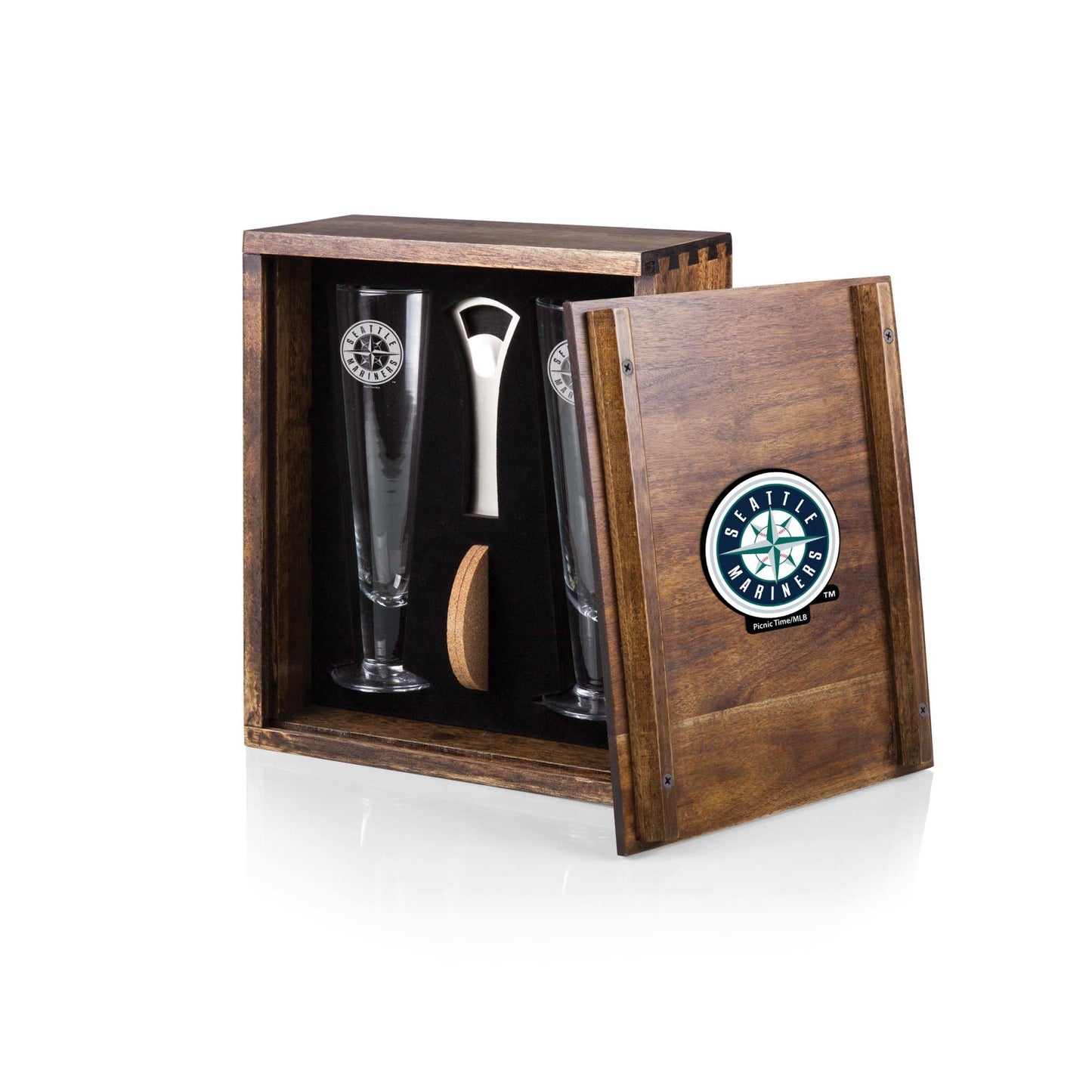 Seattle Mariners - Pilsner Beer Glass Gift Set