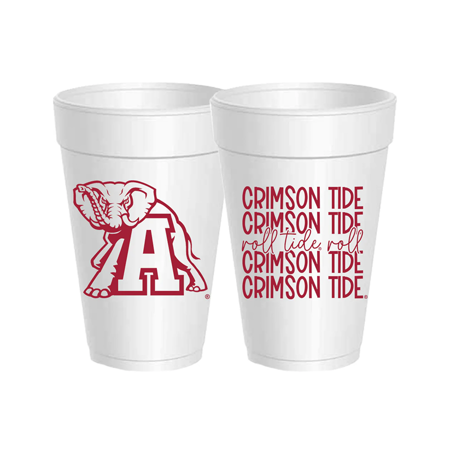 Alabama Crimson Tide Sassy Cup Collection