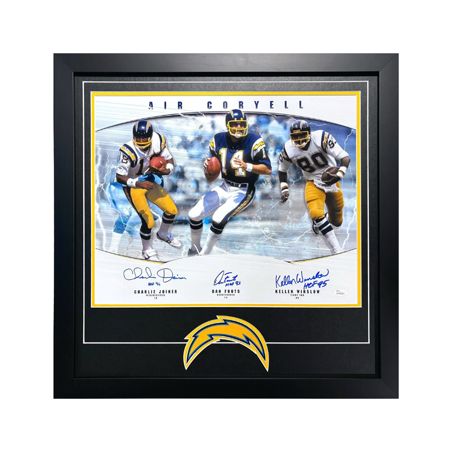 Los Angeles Chargers Signed Memorabilia