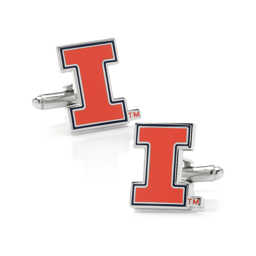 Illinois Fighting Illini Cufflinks Collection