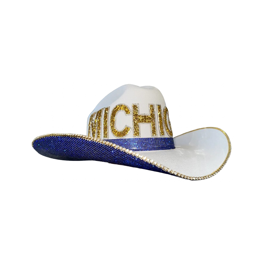 Michigan Wolverines Rhinestone Cowgirl Collection