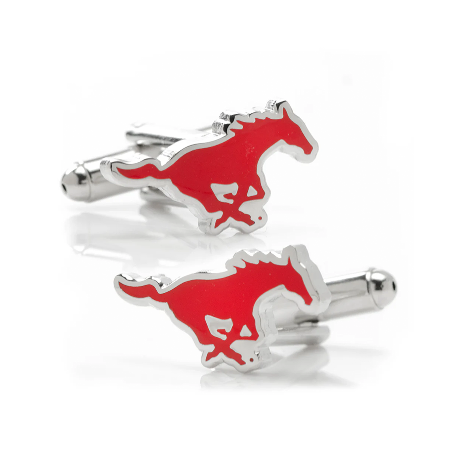 SMU Mustangs Cufflinks Collection
