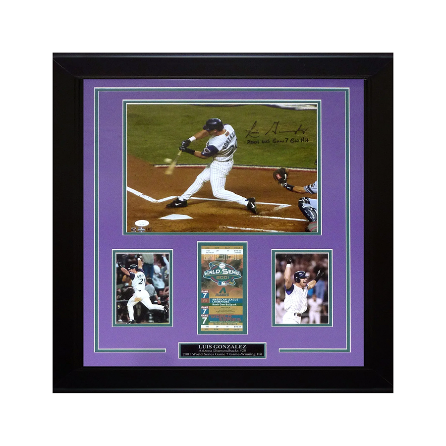 Arizona Diamondbacks Signed Memorabilia