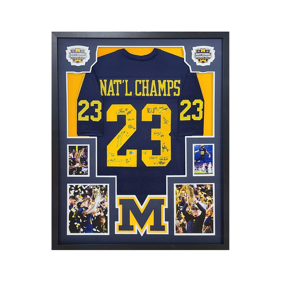 Michigan Wolverines Signed Memorabilia