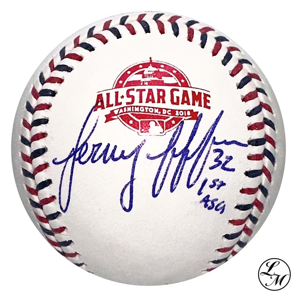 Jeremy Jeffress Autographed Milwaukee Brewers 2018 All Star Game Baseball