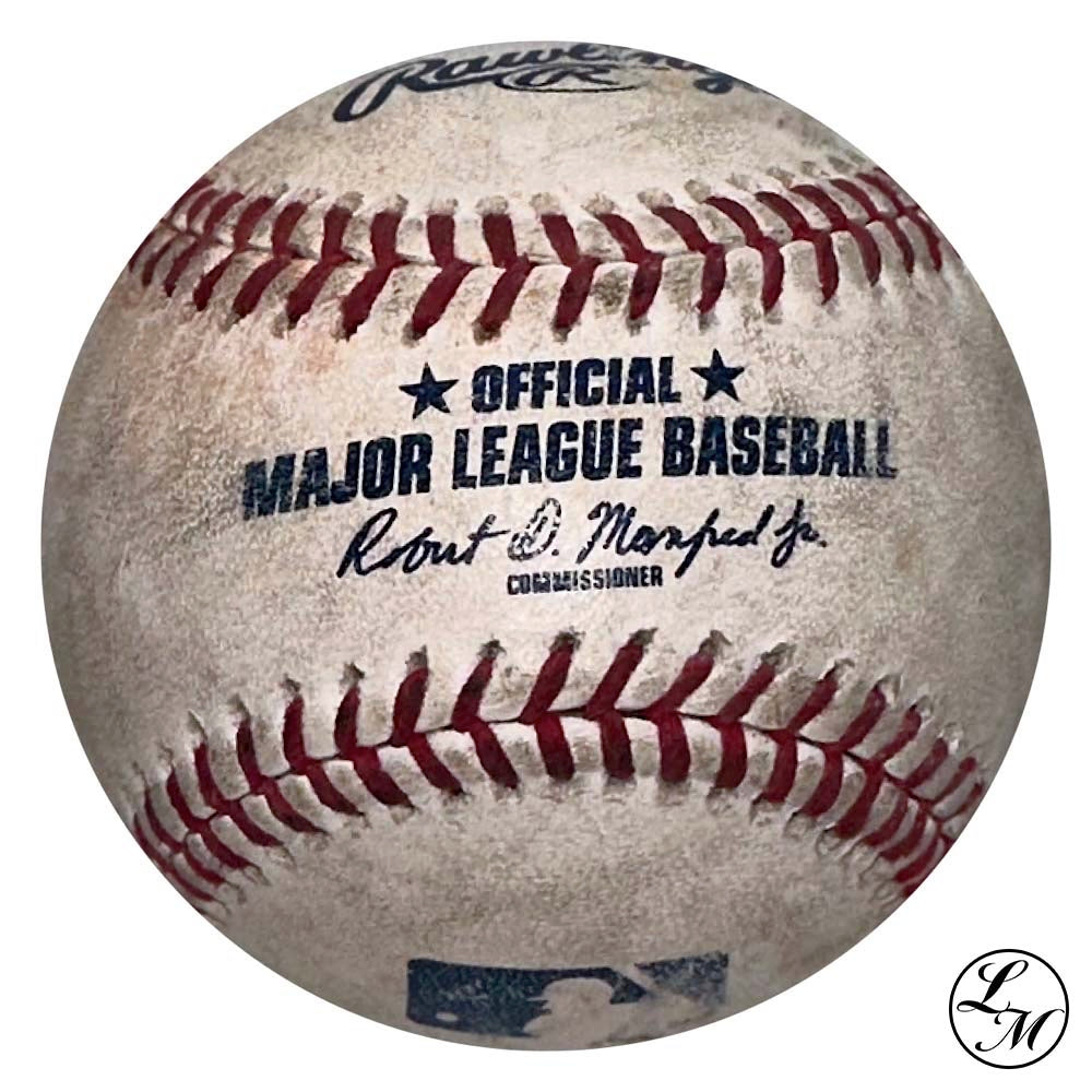 Kim Ng Autographed Game Used Baseball ROMLB 1st Female GM Marlins