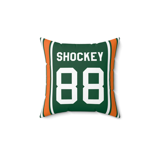 Jeremy Shockey Miami Hurricanes Pillow