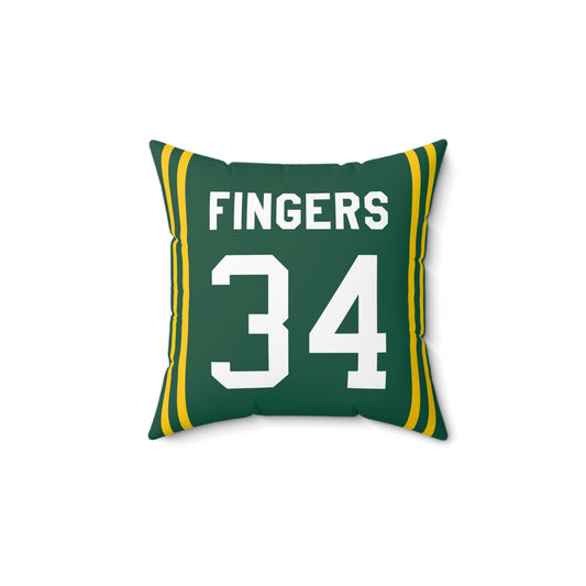 Rollie Fingers Oakland Athletics Pillow