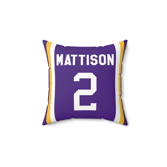 Alexander Mattison Minnesota Vikings Pillow