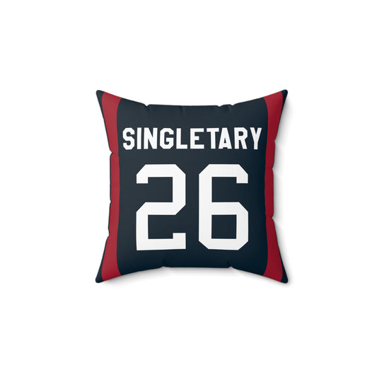 Devin Singletary Houston Texans Pillow