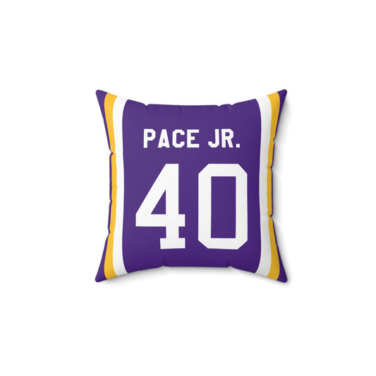 Ivan Pace Jr. Minnesota Vikings Pillow