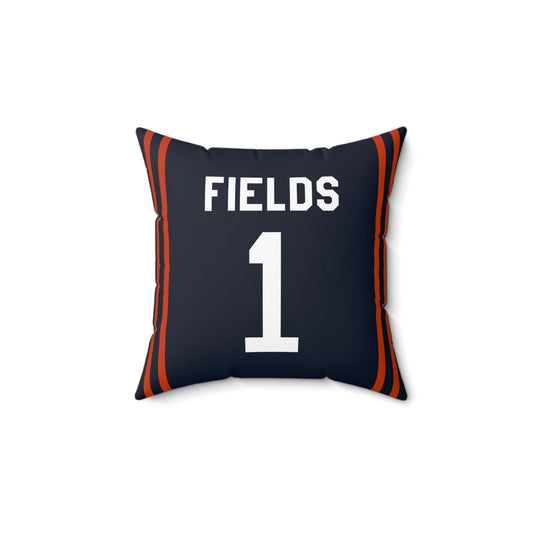 Justin Fields Chicago Bears Pillow