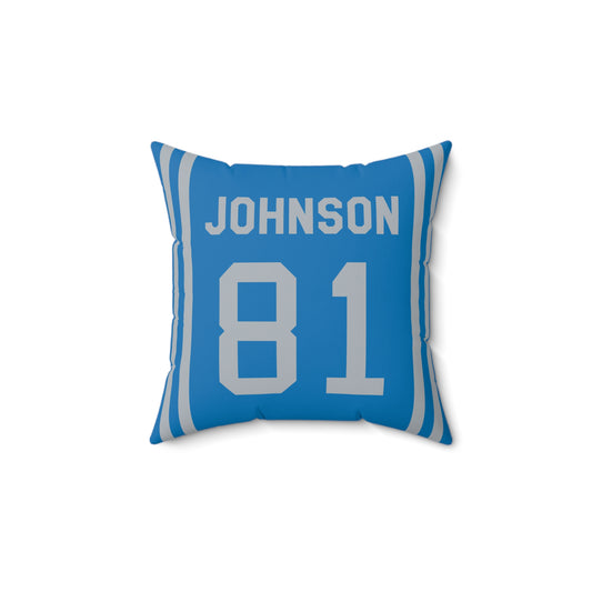 Calvin Johnson Detroit Lions Pillow