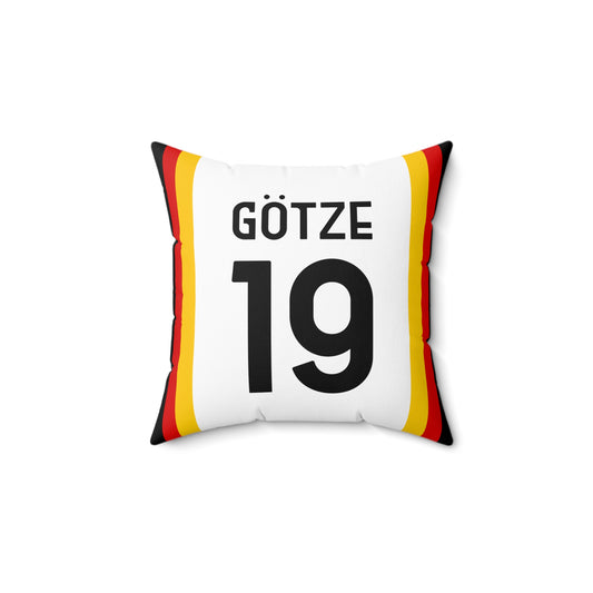 Mario Gotze Germany National Team Pillow