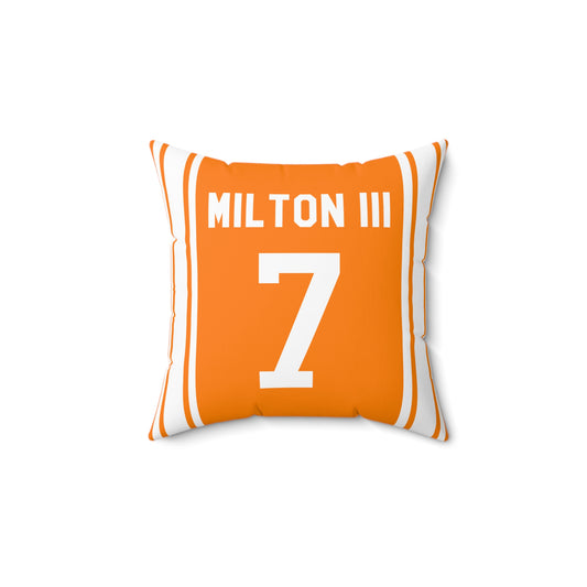 Joe Milton III Tennessee Volunteers Pillow