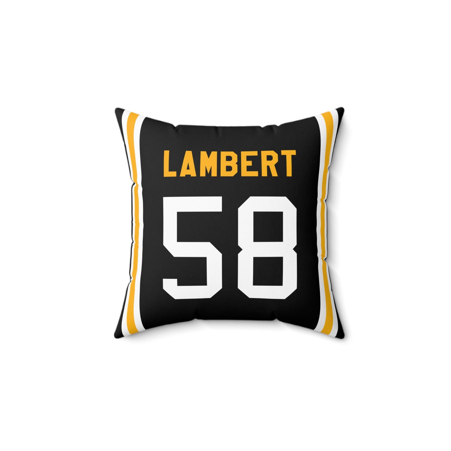 Jack Lambert Pittsburgh Steelers Pillow