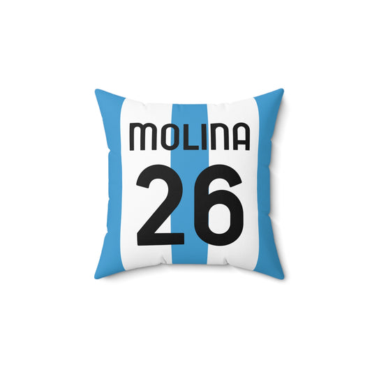 Nahuel Molina Argentina National Team Pillow World Cup Champion