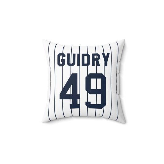 Ron Guidry New York Yankees Pillow