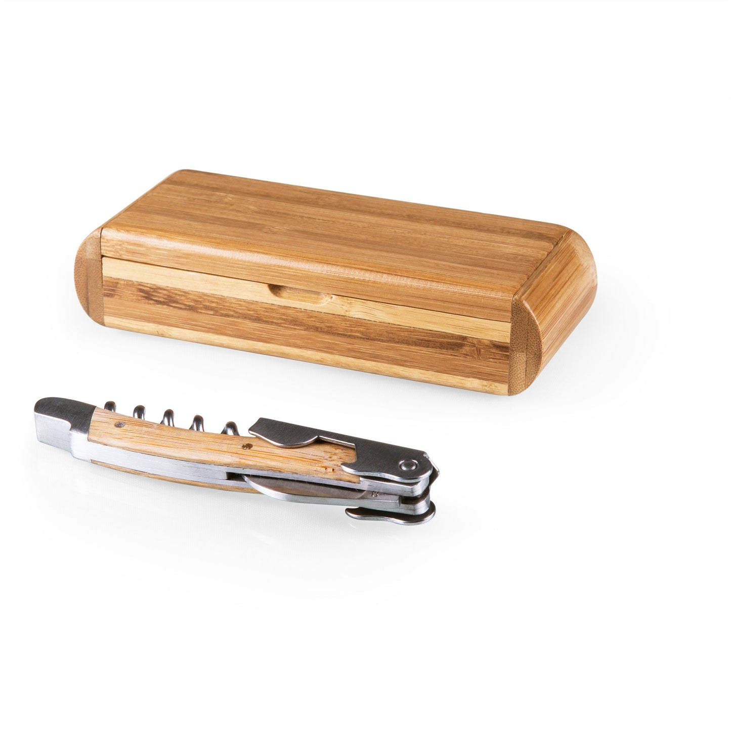 Virginia Cavaliers - Elan Deluxe Corkscrew In Bamboo Box