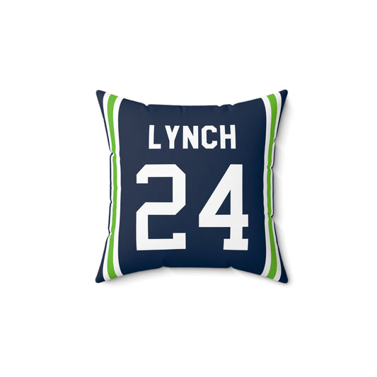 Marshawn Lynch Seattle Seahawks Pillow