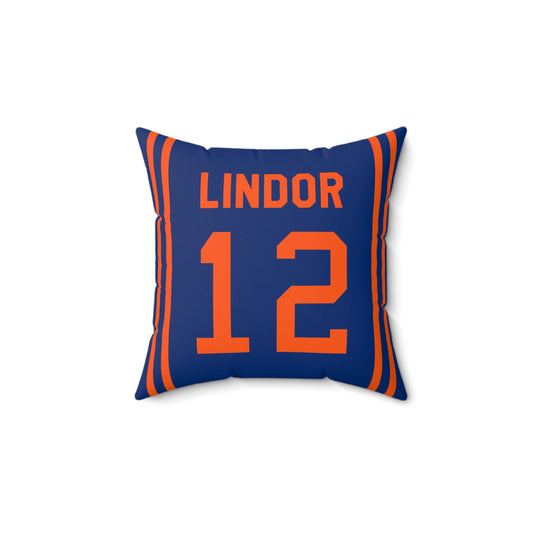 Francisco Lindor New York Mets Pillow