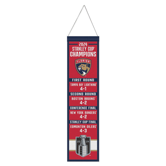 Florida Panthers Stanley Cup Championship Dynasty Banner