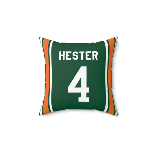 Devin Hester Miami Hurricanes Pillow