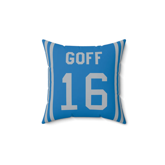 Jared Goff Detroit Lions Pillow