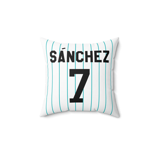 Jesus Sanchez Miami Marlins Pillow