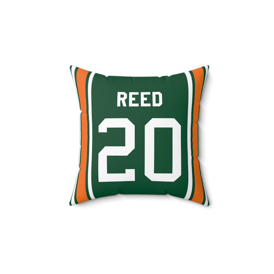 Ed Reed Miami Hurricanes Pillow